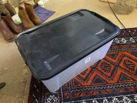 Photo of free 45 litre storage box (Rochester ME1) #1