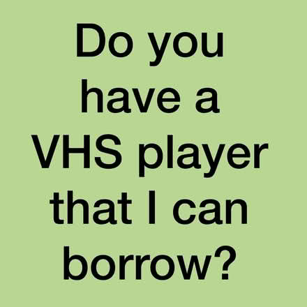 Photo of VHS player (NW10) #1