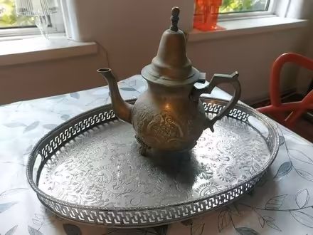 Photo of free Moroccan teapot and tray (Rotherhithe SE16) #1