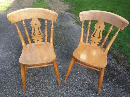 Photo of free Cottage style kitchen chairs (Watton at Stone SG14) #1