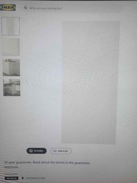 Photo of free Ikea cover panel - off white (SW19 - South Wimbledon) #2