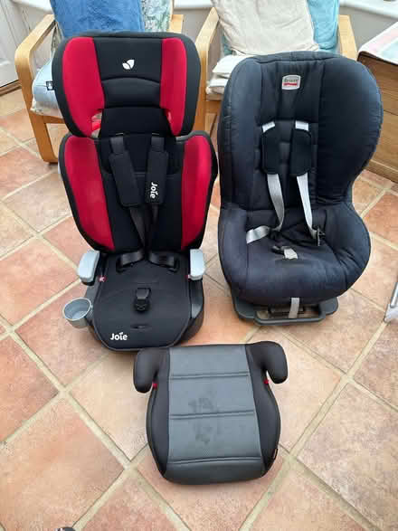 Photo of free Joie and Britax child car seats (Guildford GU1) #1