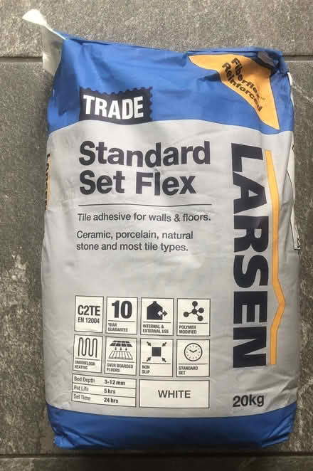 Photo of free Tile adhesive, around 18kg (Whitnash CV34) #2