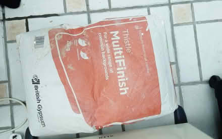 Photo of free New bag Gypsum Finish Coat Plaster (CV35 Nr Kenilworth) #1
