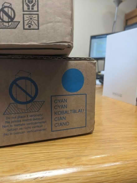 Photo of free Genuine Toshiba ink cartridges (Gloucester, nr cathedral) #2