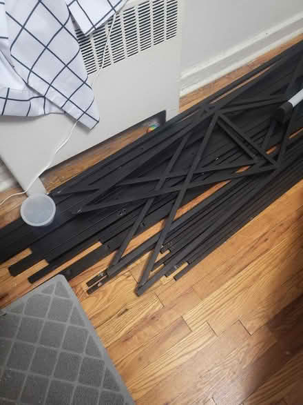 Photo of free Queen-size bedframe + mattress (Wilkins Avenue) #2