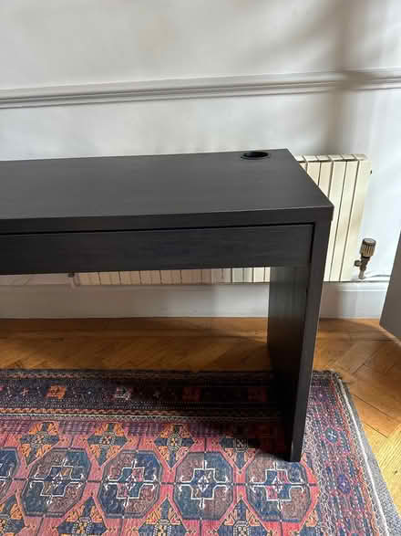 Photo of free IKEA black desk (New Barnet) #3