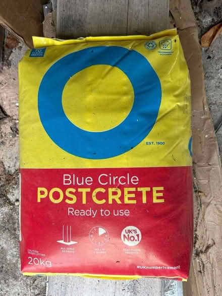 Photo of free Bag of post crete (Finchampstead RG40) #1
