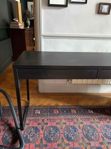 Photo of free IKEA black desk (New Barnet) #1