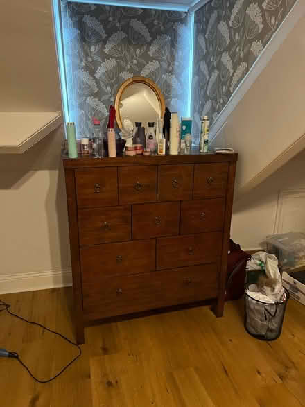 Photo of free Large solid wood chest of drawers (Gosforth NE3) #2