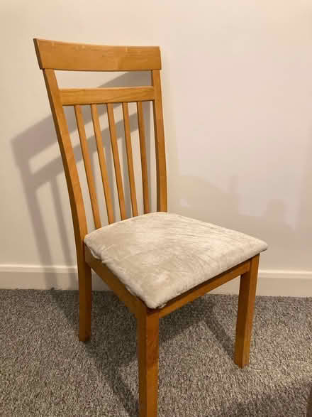 Photo of free One Wooden Dining Chair (Winson Green, B18) #1