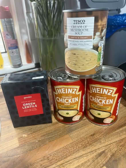 Photo of free Tinned food (Reading tilehurst) #1