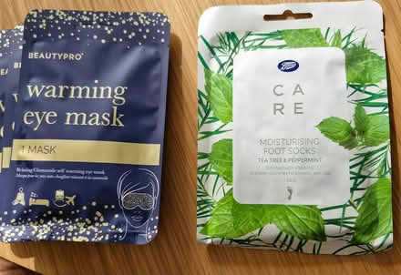 Photo of free Disposable eye masks and foot mask (M33 4ET) #1