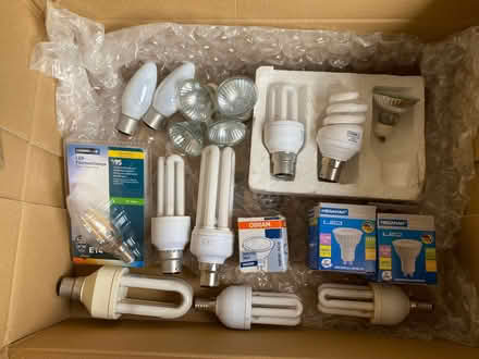 Photo of free Box of lightbulbs (Bradford on Avon BA15) #1