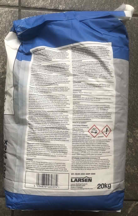 Photo of free Tile adhesive, around 18kg (Whitnash CV34) #1