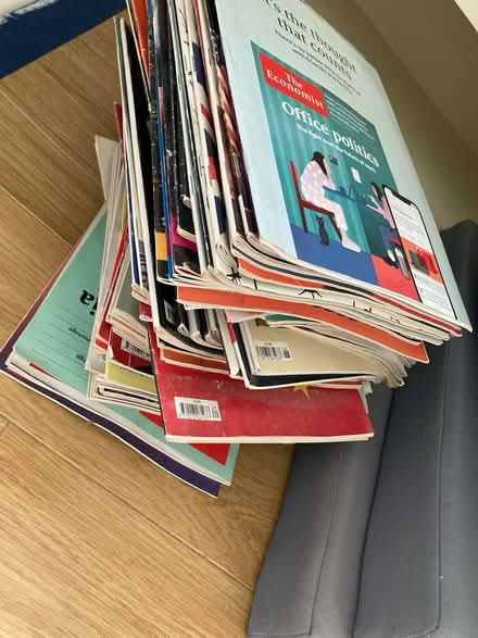 Photo of free The economics magazines around 90 (KT10 Hinchley wood) #2