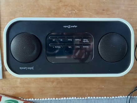 Photo of free John Lewis DAB/FM radio (Colliers Wood SW19) #1