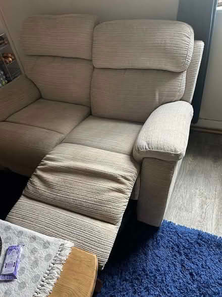 Photo of free 2 Seater recliner (Orrell Mount L30) #3