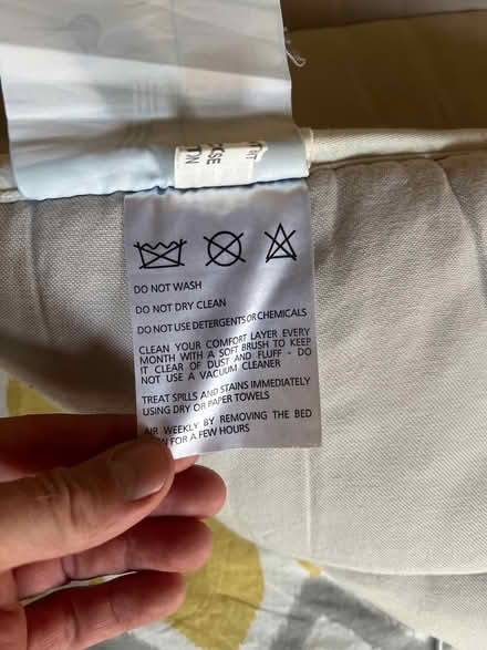 Photo of free John Lewis Mattress Topper (E8 Greenwood Road) #4