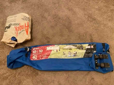Photo of free 10 X 10 canopy top and bag (Palatine IL) #1