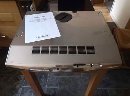 Photo of free Hotpoint HTV10S Stainless steel 60cm Cooker Visor Hood (Isle Abbotts TA3) #1