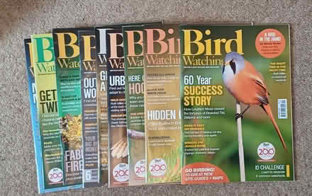Photo of free 9 issues Bird watching magazine from last 12 months (IP4) #1