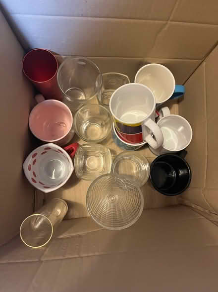 Photo of free Assorted mugs and glasses (Lichfield WS13) #1