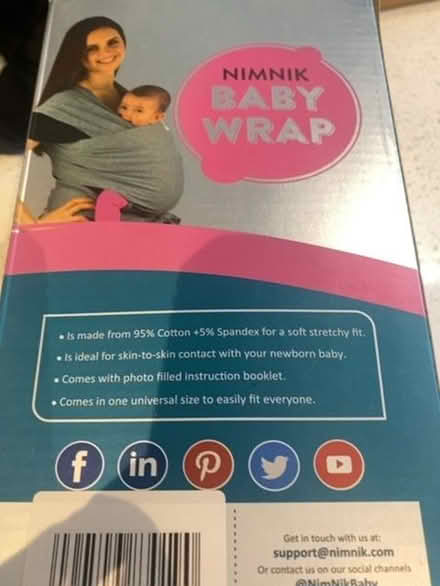 Photo of free Baby wrap (Little Chalfont HP7) #1