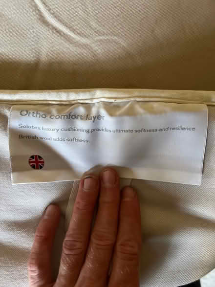 Photo of free John Lewis Mattress Topper (E8 Greenwood Road) #1