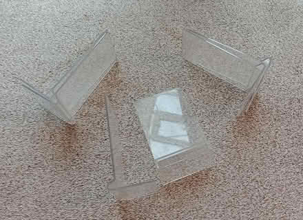 Photo of free Acrylic Book Ends/Display Stands (ME10 (Tunstall)) #1