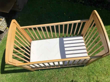 Photo of free Brio Baby/child wooden cot (Chineham RG24) #3
