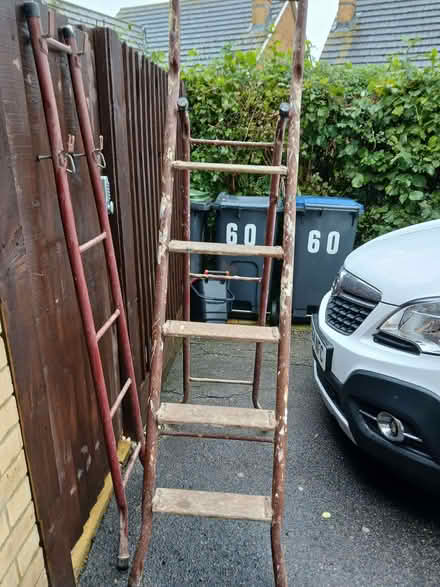 Photo of free 6' metal step ladder with additional support (CT5) #1