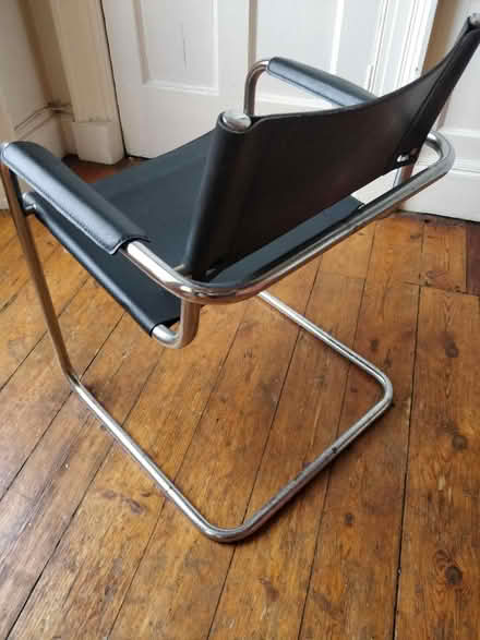 Photo of free Leather and chrome chairs (EH7 4AW) #2