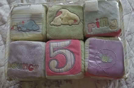 Photo of free Set of 6 soft baby bricks in carry case (South Croydon CR2) #2