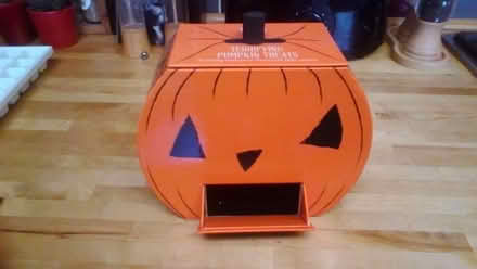 Photo of free Sturdy Cardboard Hallowe'en Sweets Dispenser (Saint Thomas Ward EX2) #2