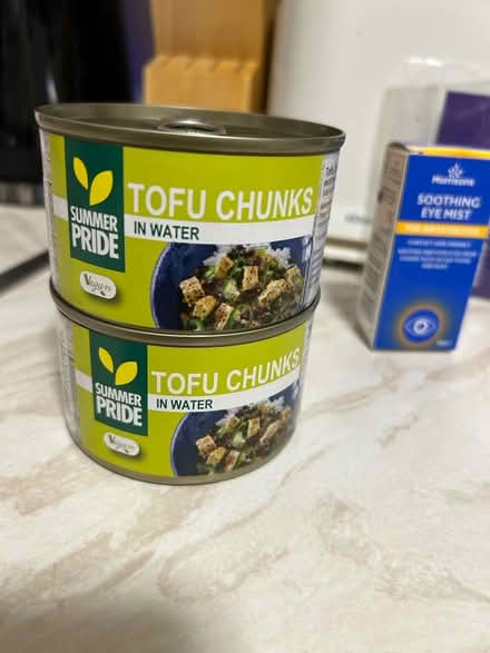 Photo of free FOOD: x2 Tofu Chucks Cans (AB10) #1