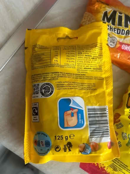 Photo of free FOOD: Peanut M&M's Pack (AB10) #2