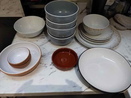 Photo of free Plates and bowls (M6 Seedley) #1