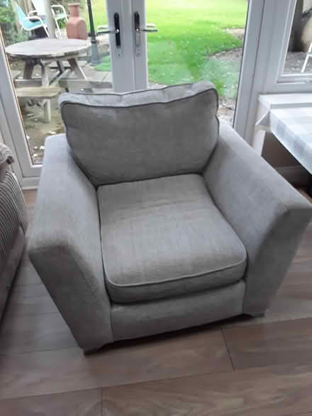 Photo of free Arm chair and storage ottoman (Hartlepool TS25) #1