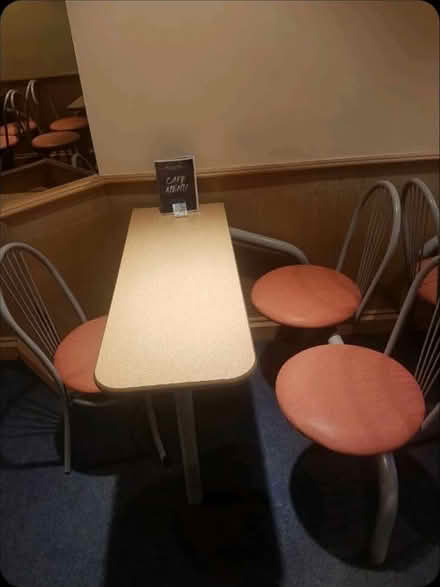 Photo of free Cafe tables (Colne) #2