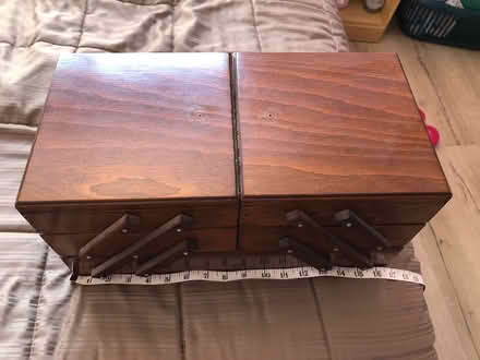 Photo of free Two wooden sewing boxes (East Palo Alto) #1