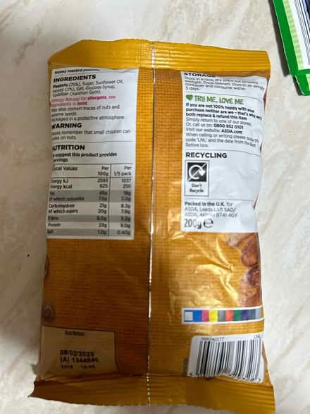 Photo of free FOOD: Honey Roasted Peanuts Pack (AB10) #2