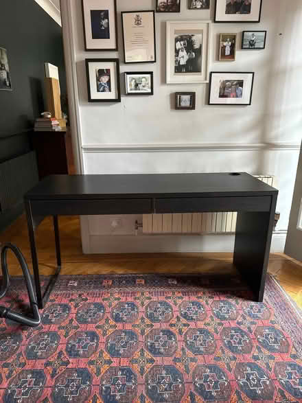 Photo of free IKEA black desk (New Barnet) #2
