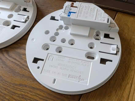 Photo of free 3 x Aico smoke alarm easi-fit bases (SW19) #2
