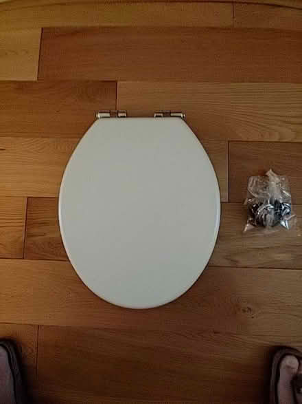 Photo of free Wooden Soft Close Toilet Seat (CT19) #1