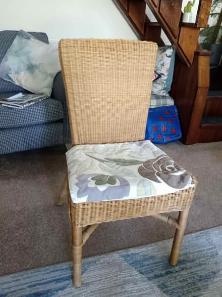 Photo of free Whicker chair (Pencoed CF35) #3