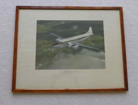 Photo of free Framed Glazed Prints De Havilland Dove Heron In Flight (Eaton NR4) #3