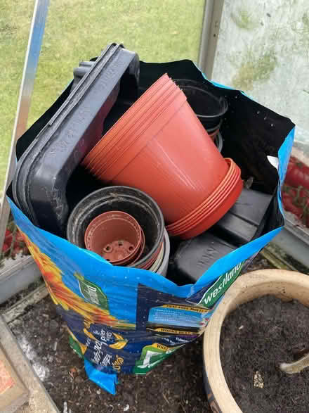 Photo of free Plant pots/trays (Corsham, SN13 9AA.) #1