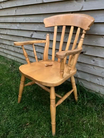 Photo of free Pine Carver chair (Clyro. HR3) #1