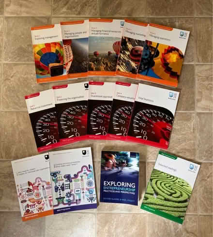 Photo of free Open University MBA textbooks (Weston) #1